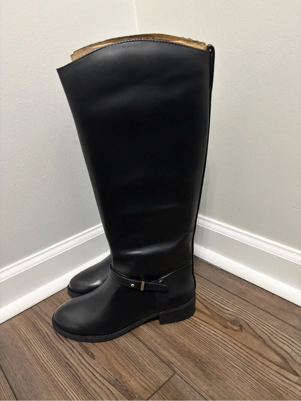 Women's Over-The-Knee Black Riding Boots - Classic Tall Style